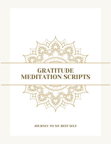 Gratitude Meditation Scripts (Digital Download)