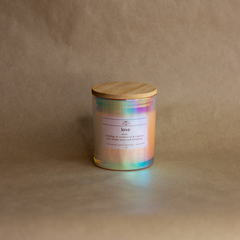 Iridescent Love Candle (Limited Edition)