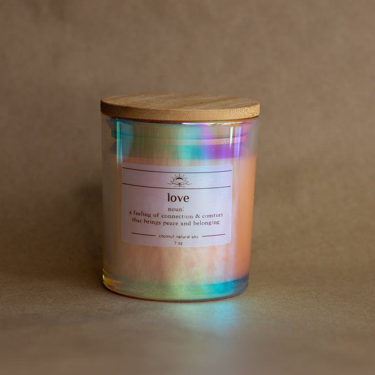 Iridescent Love Candle (Limited Edition)